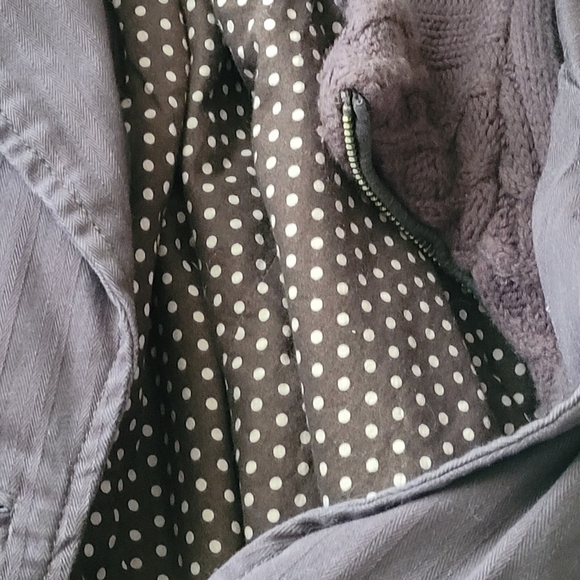 Anthropologie Plus 4 Cropped Belted Jacket Brown Size 4 - Picture 10 of 13